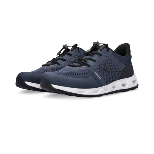 Sneakers Salamander (tekstylne) E31-AST04-6900-4100 niebieskie męskie